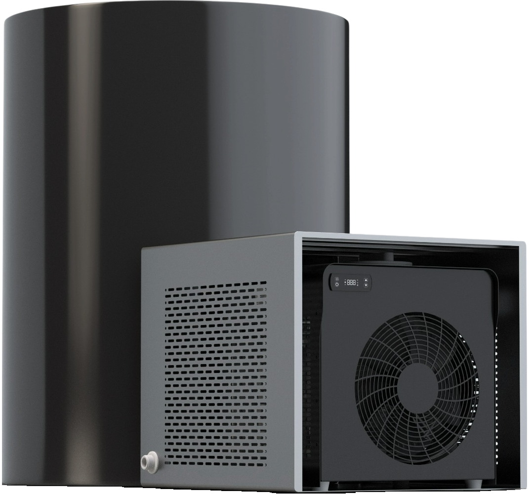 IUVE Ice Barrel Pro with its chiller